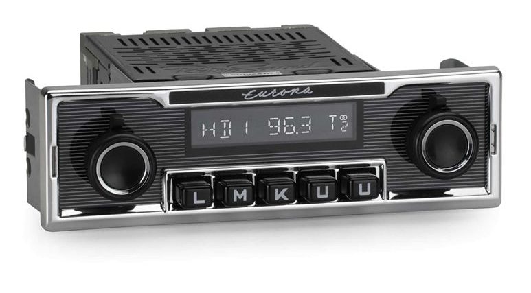 Das AMPIRE CPR60 Autoradio ist das erste seiner Art in echtem 1-DIN Format mit drahtlosem Apple CarPlay und Android Auto